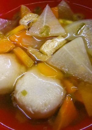 【病院】のっぺい汁【給食】-レシピのメイン写真