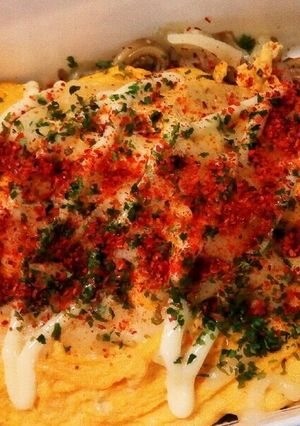 半玉だけど野菜たっぷりオムソバ☆-レシピのメイン写真