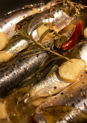 いわしのレモンハーブ煮-レシピのメイン写真