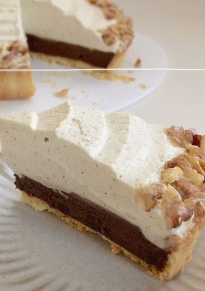 ほうじ茶とチョコレートのタルト-レシピのメイン写真