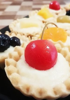 カルピスカスタードクリームdeミニタルト-レシピのメイン写真