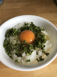 超簡単!しその実のたまごかけごはん☆★-レシピのメイン写真