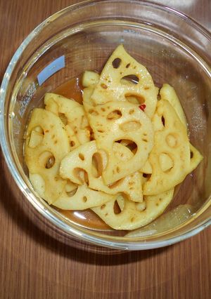 れんこんのカレー味-レシピのメイン写真