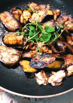 ナスと豚バラの焼き肉味！-レシピのメイン写真