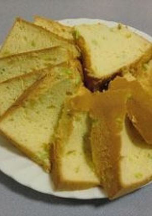 そらまめシフォンケーキ-レシピのメイン写真