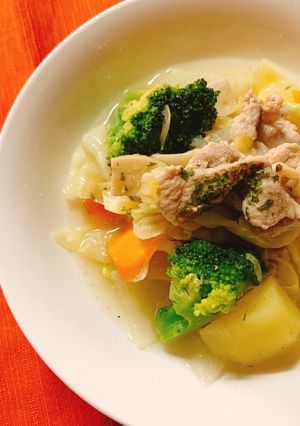 ダイエットごはん☆肥満防止！豚肉ポトフ-レシピのメイン写真