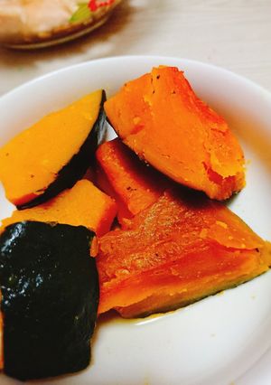 妊婦ご飯☆減塩で美味しいかぼちゃの煮物☆-レシピのメイン写真