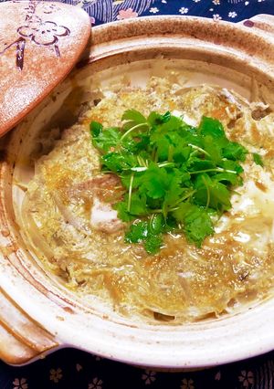 出汁が美味しい!豚肉と牛蒡の柳川風卵とじ-レシピのメイン写真