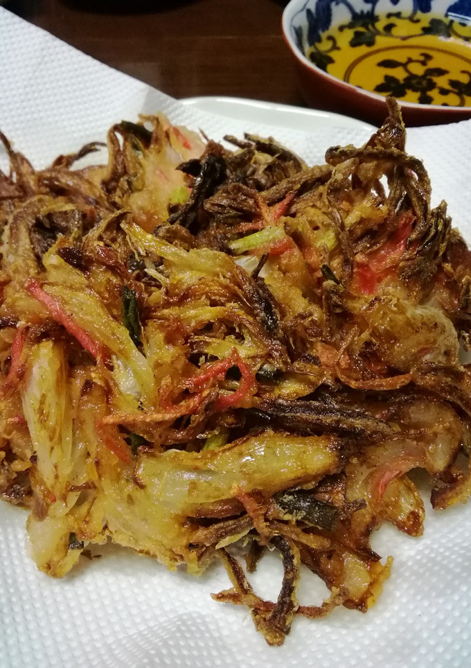 玉葱と紅生姜のかき揚げ-レシピのメイン写真