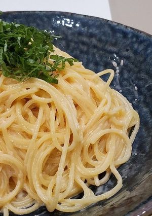 明太クリームパスタ-レシピのメイン写真
