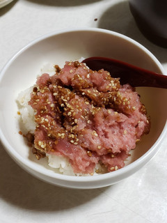 サラダの旨たれ ネギトロ丼-レシピのメイン写真