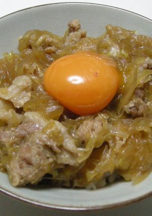 褒められちゃった♪玉ねぎで他人丼？（普　-レシピのメイン写真