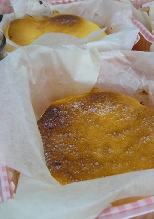 バスクチーズケーキ-レシピのメイン写真