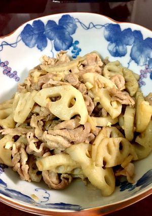 ご飯がすすむ！豚肉とれんこんの炒めもの-レシピのメイン写真