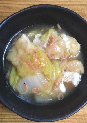 いでよ白菜と油揚げの中華風うま煮-レシピのメイン写真