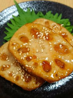 レンコンのはさみ焼き-レシピのメイン写真