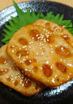 レンコンのはさみ焼き-レシピのメイン写真