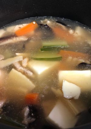 きくらげと豆腐の中華スープ-レシピのメイン写真
