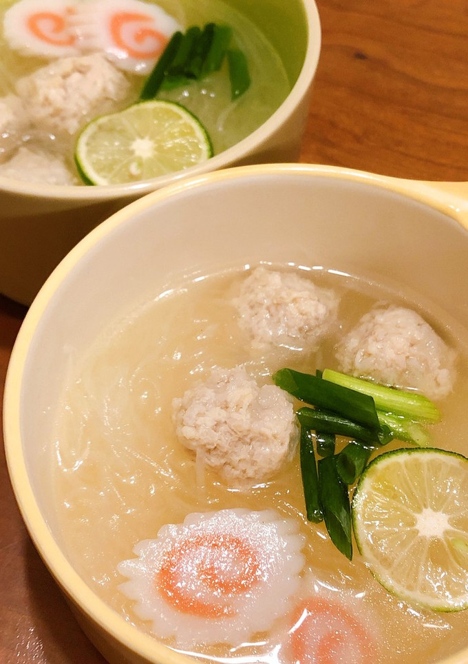とりつくねの大根そばスープ-レシピのメイン写真