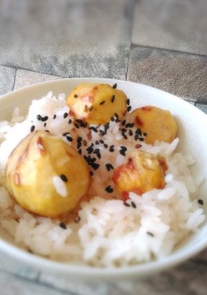 栗タップリご飯-レシピのメイン写真