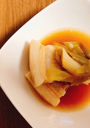 レンジｄｅさっぱりポン酢の豚角煮-レシピのメイン写真