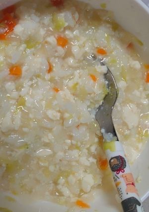 お腹を壊した10ヶ月の赤ちゃんの離乳食-レシピのメイン写真