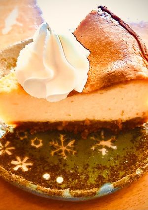 簡単！ボトムが美味☆ベイクドチーズケーキ-レシピのメイン写真