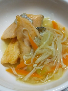 鮭の中華野菜あんかけ-レシピのメイン写真