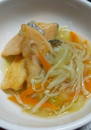 鮭の中華野菜あんかけ-レシピのメイン写真