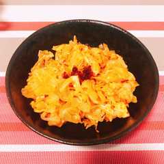รูปของ 食べるラー油キャベツ