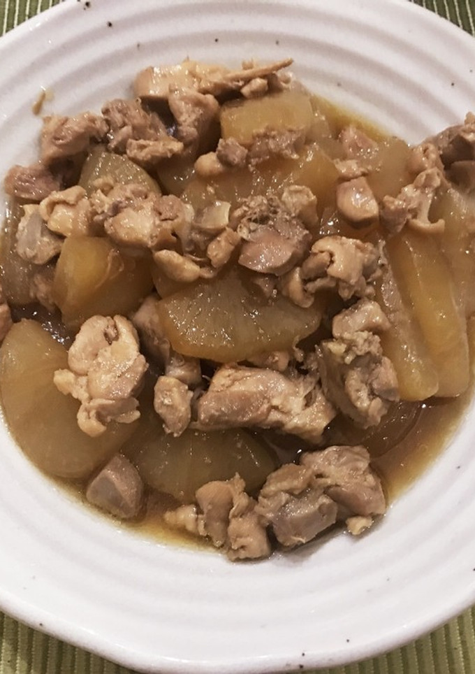 鶏モモ肉と大根の煮物-レシピのメイン写真