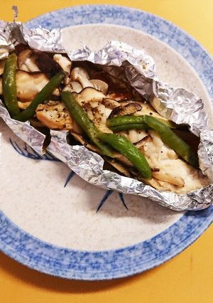 幼児食にも！ささみと野菜のホイル焼き-レシピのメイン写真
