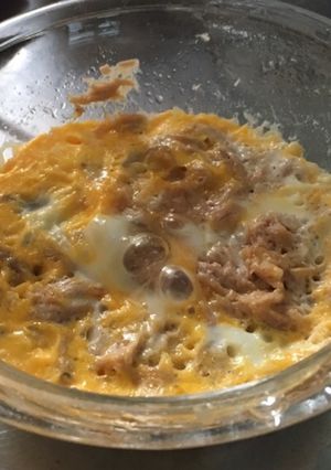 レンジでツナたまご焼き-レシピのメイン写真