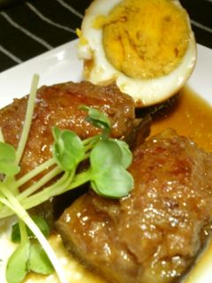 なすの肉詰め 甘辛煮-レシピのメイン写真