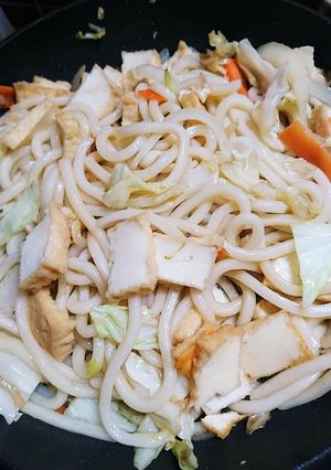 あっさりした〜焼きうどん(^○^)-レシピのメイン写真