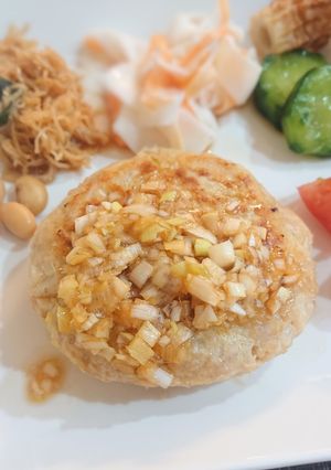 ☆かつおの油淋鶏ハンバーグ-レシピのメイン写真