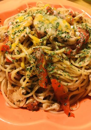 トマト缶＆赤ワインのトマトソースパスタ-レシピのメイン写真