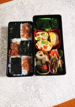 今日の主人のお気に入りお弁当です-レシピのメイン写真