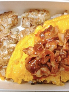 玉ねぎの卵白焼き団子と洋風卵焼き-レシピのメイン写真
