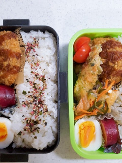 ☆高校生娘と私のお弁当☆115-レシピのメイン写真