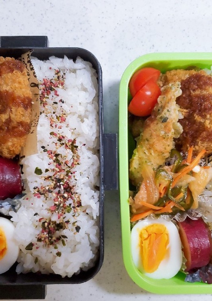 ☆高校生娘と私のお弁当☆115-レシピのメイン写真
