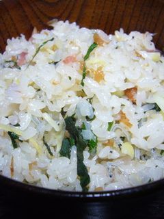 初夏にさっぱり梅ご飯-レシピのメイン写真