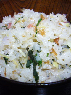 初夏にさっぱり梅ご飯-レシピのメイン写真