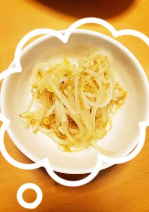簡単すぎる！家族が大好きなもやしのナムル-レシピのメイン写真
