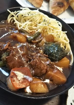 圧力鍋なし！柔らかビーフシチュー-レシピのメイン写真