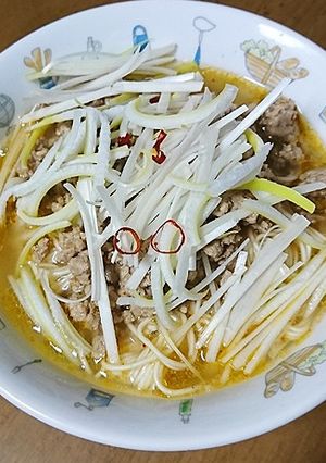 ごま薫る♪焼きあごだしのピリ辛にゅうめん-レシピのメイン写真