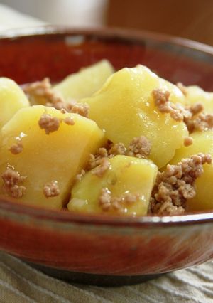 圧力鍋で簡単☆新じゃがのそぼろ煮-レシピのメイン写真