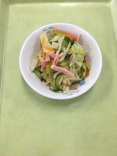 【保育園給食】もやしのカレーサラダ-レシピのメイン写真