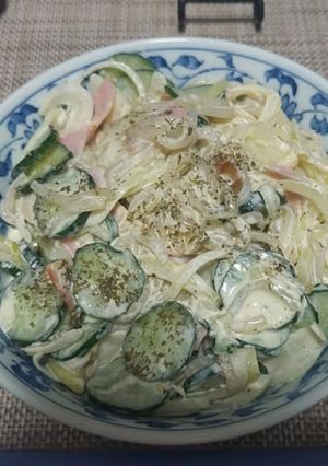【節約・痩せ飯】しらたきのスパサラ-レシピのメイン写真