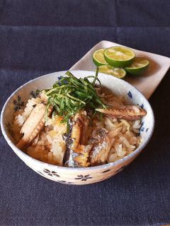 秋の味覚☆さんまご飯-レシピのメイン写真